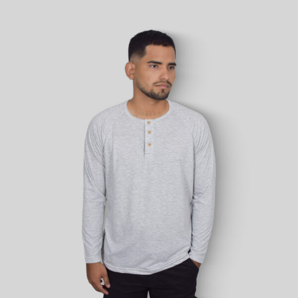 Polo Henley Melange