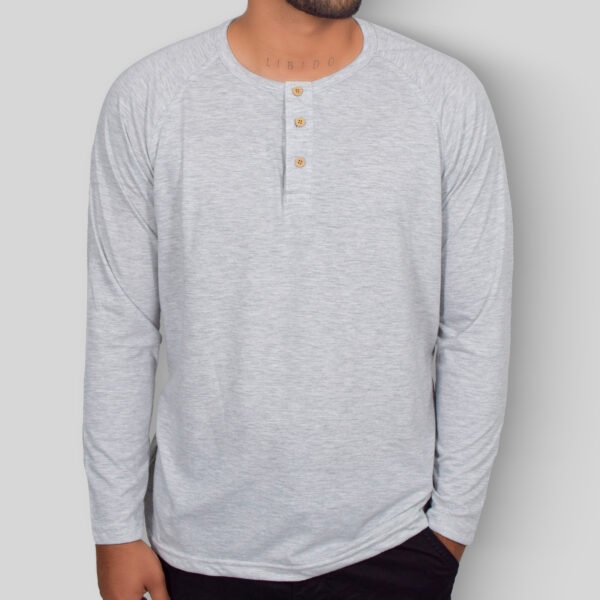 Polo Henley Melange