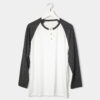 Polo Henley WhiteGray