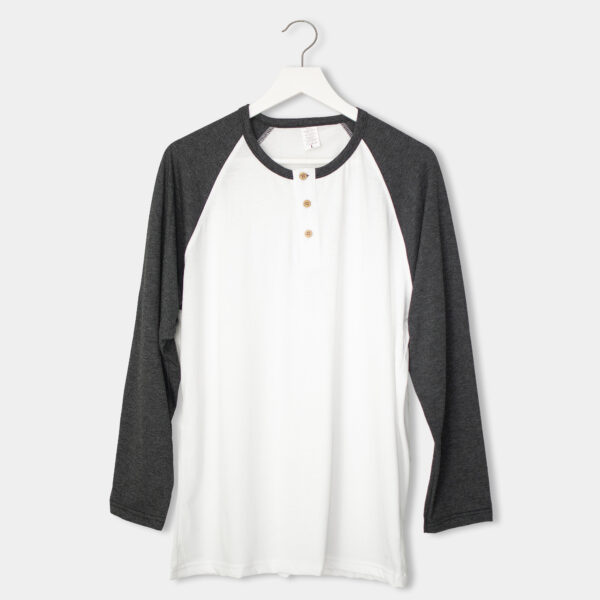 Polo Henley WhiteGray