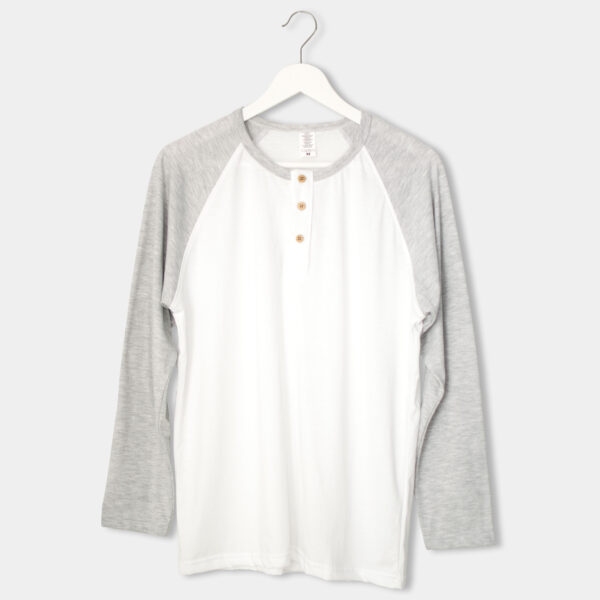 Polo Henley WhiteMelange