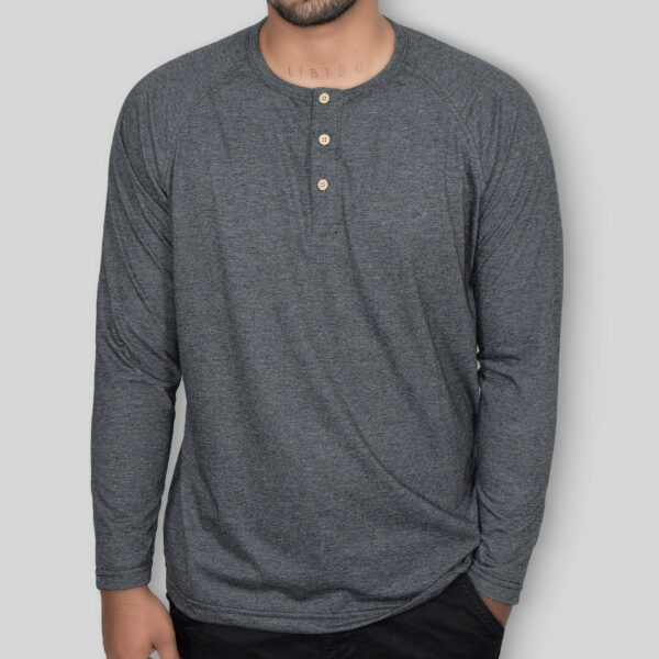 Polo Henley Gray