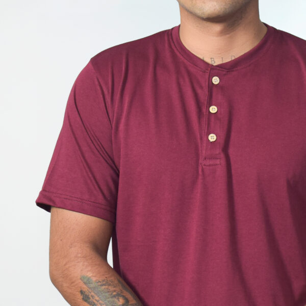 Polo Henley Wine