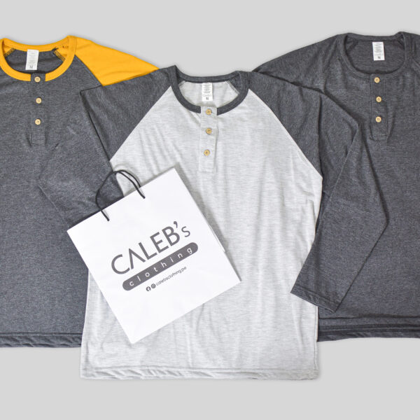 Tripack: Henley Sleeves