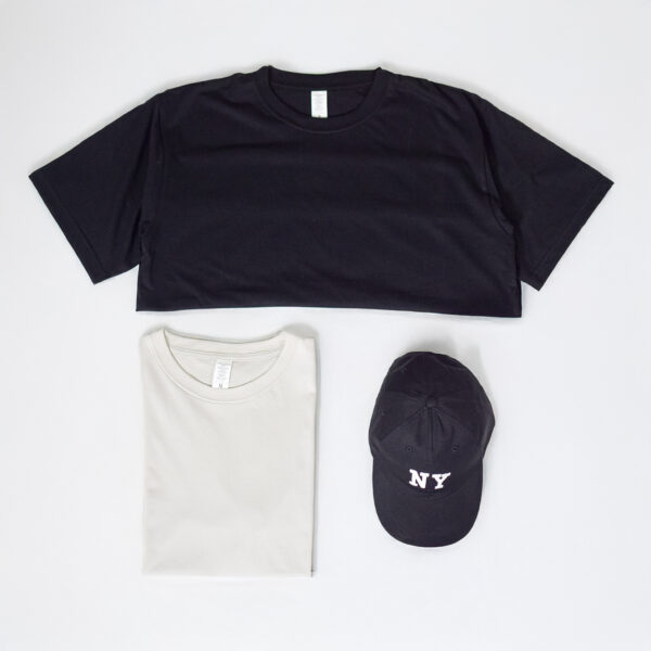 Tripack: Gorra NY + 2 polos Oversize