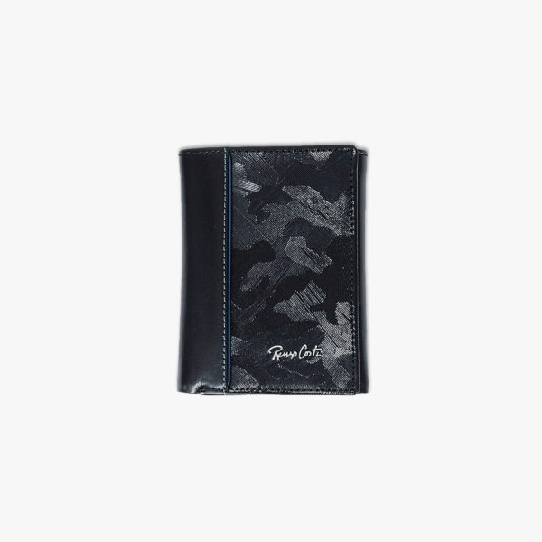 3_Billetera_negra_camuflado Tripack: billetera (tres cuerpos) + 2 polos