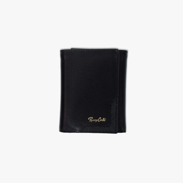 3_billetera_negra Tripack: billetera (tres cuerpos) + 2 polos