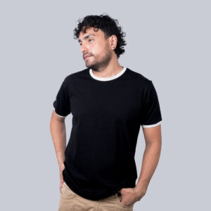Polo Ringer Noir