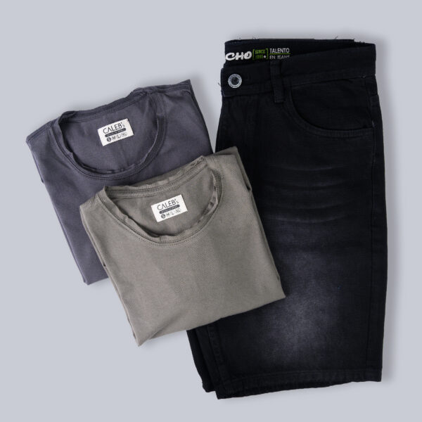 Tripack: Short + 2 Polos Essentials