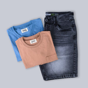 Tripack: Short + 2 Polos Pocket